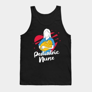 Nursing Certified Pediatric Nurse Gift Tank Top